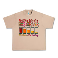 Burro Battery Life Of A Bus Driver Urban Heavy Tee - BundleAndBundleShop