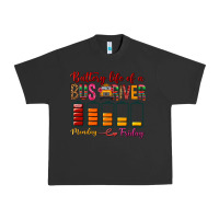 Pigment Black Battery Life Of A Bus Driver Urban Heavy Tee - BundleAndBundleShop
