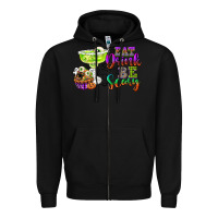 Black eat drink and be scary Zipper Hoodie - CowGirlArtShop
