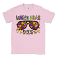 Bubblegum Pink Mardi gras dude Classic Tee - BundleAndBundleShop