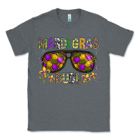 Charcoal Heather Mardi gras dude Classic Tee - BundleAndBundleShop