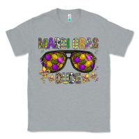 Heather Grey Mardi gras dude Classic Tee - BundleAndBundleShop