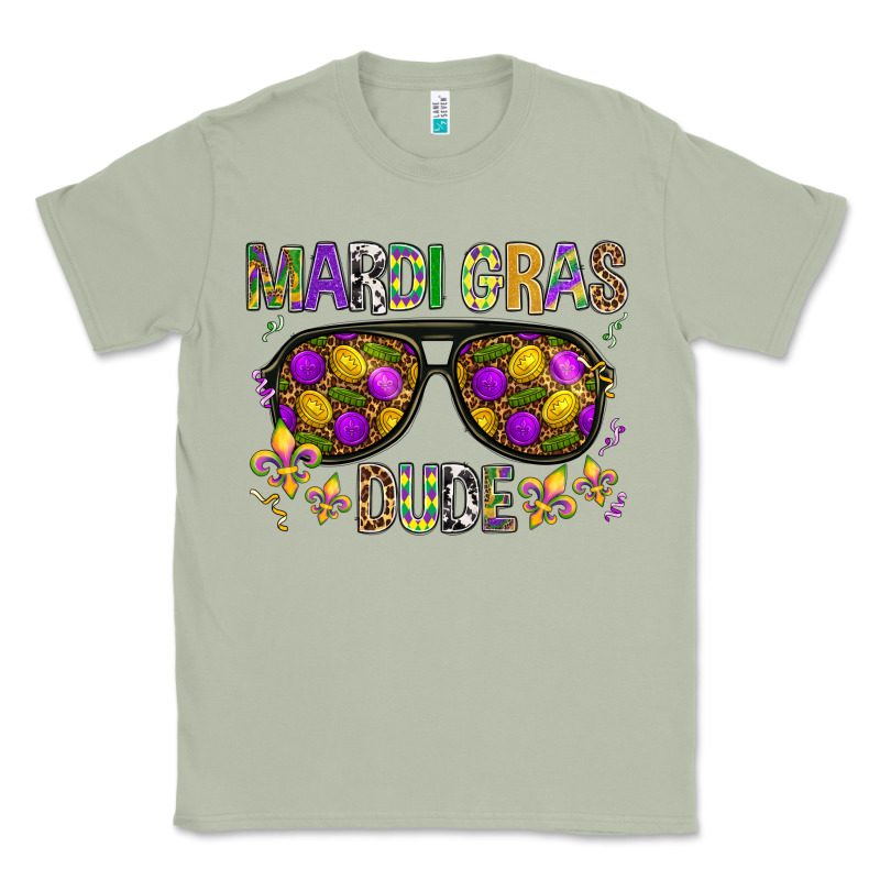 Mardi Gras Dude Classic Tee by BundleAndBundleShop | Teevron