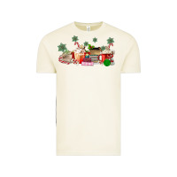 Vintage Arctic Christmas coffee Vintage Tee - MaliasSmallBusiness