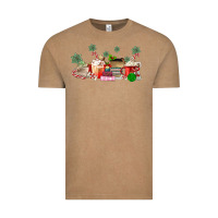 Vintage Coffee Christmas coffee Vintage Tee - MaliasSmallBusiness