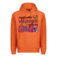 Carrot my favorite valentine calls me mama Premium Hoodie - OliviaCreatesArt