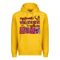 Lemon my favorite valentine calls me mama Premium Hoodie - OliviaCreatesArt