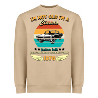 Mushroom Vintage 50th Birthday I'm Not Old I'm A Classic Born In 1970 Heavyweight Sweatshirt - Bettercallsaul
