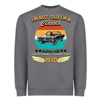 Storm Vintage 50th Birthday I'm Not Old I'm A Classic Born In 1970 Heavyweight Sweatshirt - Bettercallsaul