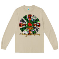 Mushroom merry christmas windmill Long Sleeve Tee - Jasminsmagicworld