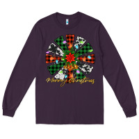 Plum merry christmas windmill Long Sleeve Tee - Jasminsmagicworld