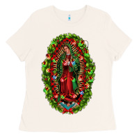 Bone our lady of guadalupe christmas Ladies Tee - Jasminsmagicworld