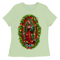 Matcha our lady of guadalupe christmas Ladies Tee - Jasminsmagicworld