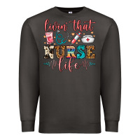 Smoke Livin' That Nurse Life Premium Sweatshirt - FaDigitalArtStudio