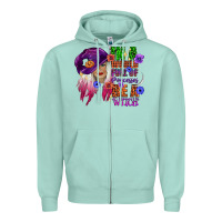 Seafoam in a world full of princesses be a witch Zipper Hoodie - CowGirlArtShop