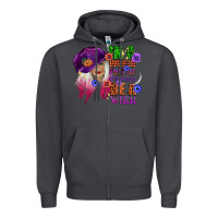 Smoke in a world full of princesses be a witch Zipper Hoodie - CowGirlArtShop