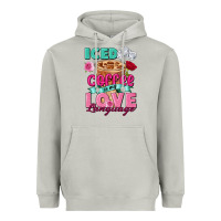 Moon Dust Iced Coffee is my love language Valentine's Day Heavyweight Hoodie - FaDigitalArtStudio