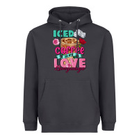 Smoke Iced Coffee is my love language Valentine's Day Heavyweight Hoodie - FaDigitalArtStudio