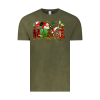Vintage Olive christmas  nurse Vintage Tee - MaliasSmallBusiness