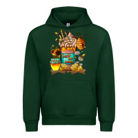 Forest Green Than Honey Urban Hoodie - CowhideDigitalArt