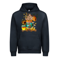 Navy Than Honey Urban Hoodie - CowhideDigitalArt