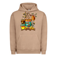 Pigment Burro Than Honey Urban Hoodie - CowhideDigitalArt