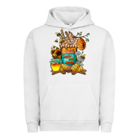 Pigment Lunar Rock Than Honey Urban Hoodie - CowhideDigitalArt