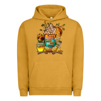 Pigment Peanut Butter Than Honey Urban Hoodie - CowhideDigitalArt