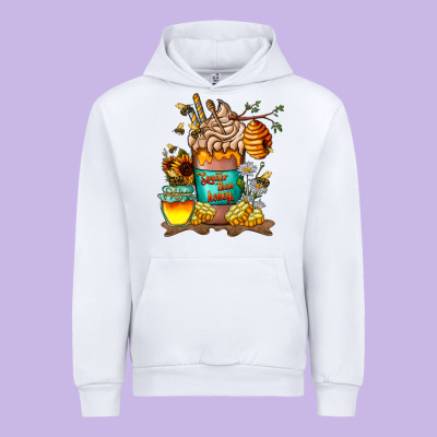 Than Honey Urban Hoodie Designed By Cowhidedigitalart