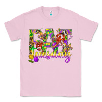 Bubblegum Pink Mardi Gras fat tuesday Classic Tee - BundleAndBundleShop