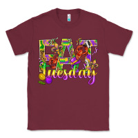 Burgundy Mardi Gras fat tuesday Classic Tee - BundleAndBundleShop