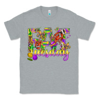 Heather Grey Mardi Gras fat tuesday Classic Tee - BundleAndBundleShop