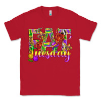 Red Mardi Gras fat tuesday Classic Tee - BundleAndBundleShop