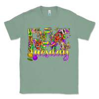 Sage Mardi Gras fat tuesday Classic Tee - BundleAndBundleShop