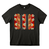 Asphalt ladybug brushstrokes Heavy Core Tee - BarkalooDesign