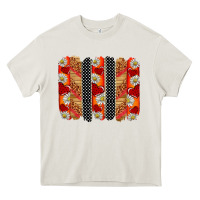 Cream ladybug brushstrokes Heavy Core Tee - BarkalooDesign