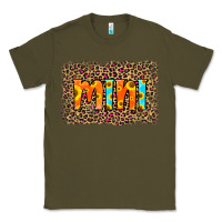 Army Green Leopard Sunflower Mimi Classic Tee - RanaPortraitStore