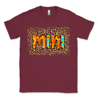Burgundy Leopard Sunflower Mimi Classic Tee - RanaPortraitStore