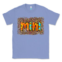 Colony Blue Leopard Sunflower Mimi Classic Tee - RanaPortraitStore