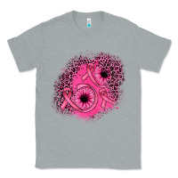 Heather Grey ribbon patch Classic Tee - JahusDesignShop