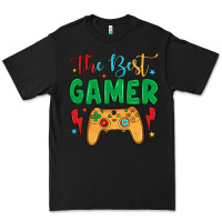 Black the best gamer Premium Tee - JahusDesignShop