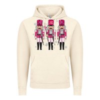 Vintage Artic Pink nutcrackers Vintage Hoodie - MaliasSmallBusiness