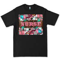 Black Nurse Premium Tee - LillyAllenDesigns