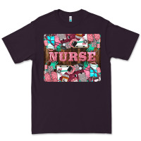 Plum Nurse Premium Tee - LillyAllenDesigns