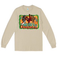 Mushroom merry christmas cactus Long Sleeve Tee - Jasminsmagicworld
