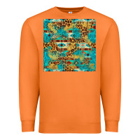 Carrot western aztec leopard glitter seamless pattern Premium Sweatshirt - FaDigitalArtStudio