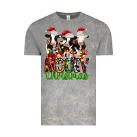 Cloud Rock christmas three cows mooey christmas Vintage Tee - MaliasSmallBusiness