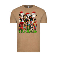 Vintage Coffee christmas three cows mooey christmas Vintage Tee - MaliasSmallBusiness
