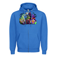 True Royal halloween gnome Zipper Hoodie - CowGirlArtShop