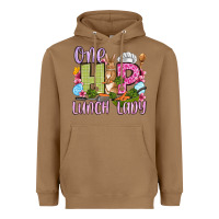 Toasted Coconut Easter Day One hip Lunch Lady Heavyweight Hoodie - OliviaCreatesArt